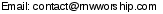 This artist's e-mail address is hidden inside a graphic to protect them from spam.  To send RNW Music an e-mail, please type the address directly in to your E-mail software. If you are unable to read the graphic for any reason, please contact us at admin@crossrhythms.co.uk and we will supply you with the addresses you require.